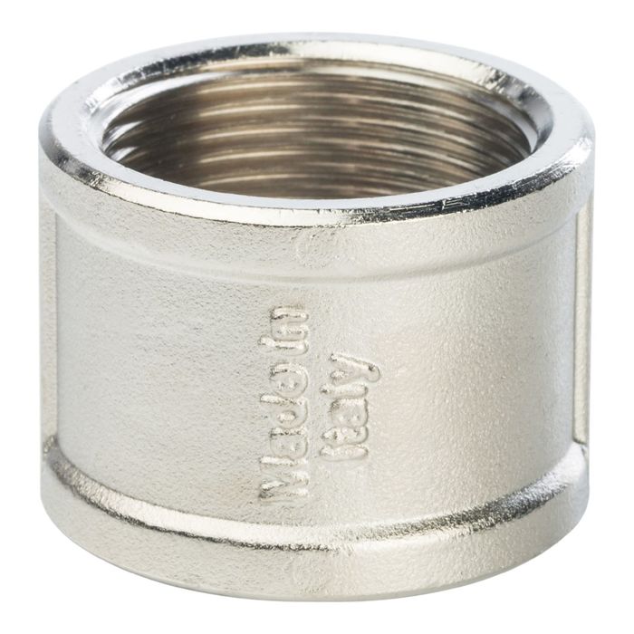 Муфта STOUT SFT-0006-114114, никелированная, внутренняя/внутренняя резьба 1"1/4