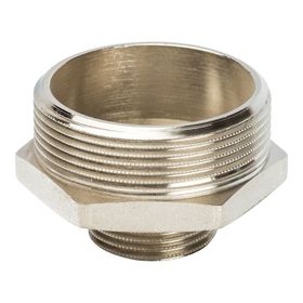 

Ниппель STOUT SFT-0004-000021, переходной никелированный, наружная/наружная резьба 2"х1"
