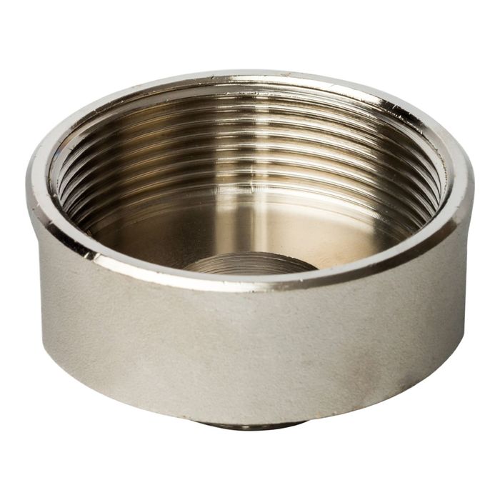 Переходник STOUT SFT-0008-000021, никелированный, внутренняя/наружная резьба 2"х1"