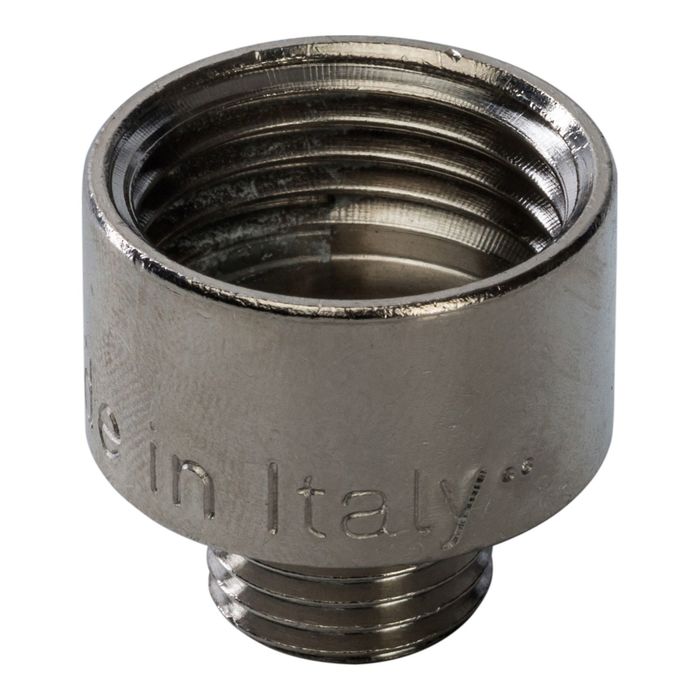 Переходник STOUT SFT-0008-001214, никелированный, внутренняя/наружная резьба 1/2"х1/4"