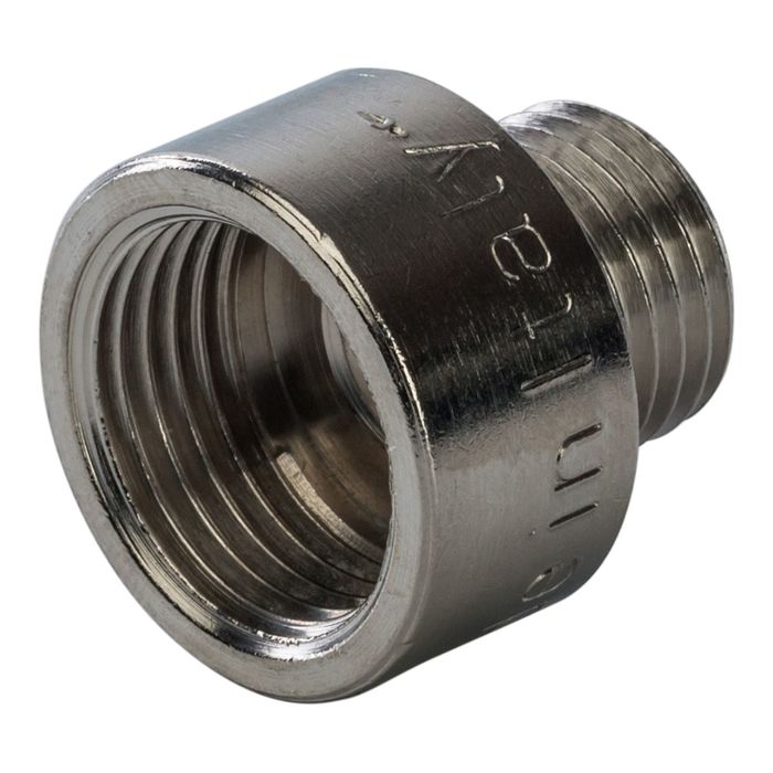 Переходник STOUT SFT-0008-003814, никелированный, внутренняя/наружная резьба 3/8"х1/4"