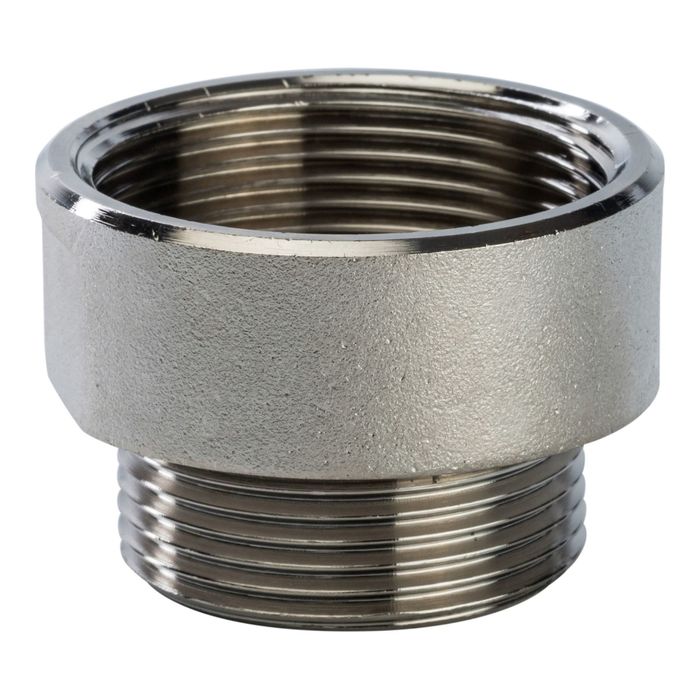Переходник STOUT FT-0008-112114, никелированный, внутренняя/наружная резьба 1"1/2х1"1/4