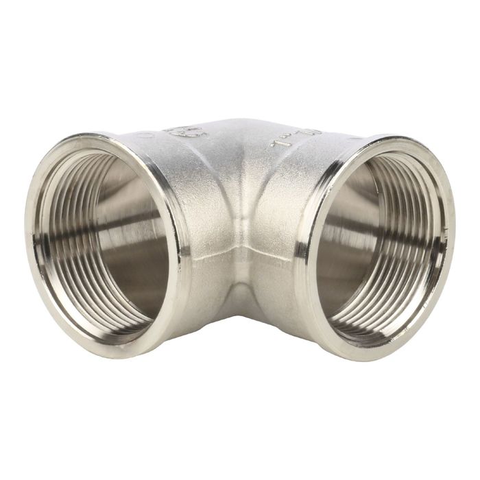 Угольник STOUT, никелированный, внутренняя/внутренняя резьба 1"1/2, SFT-0014-000112