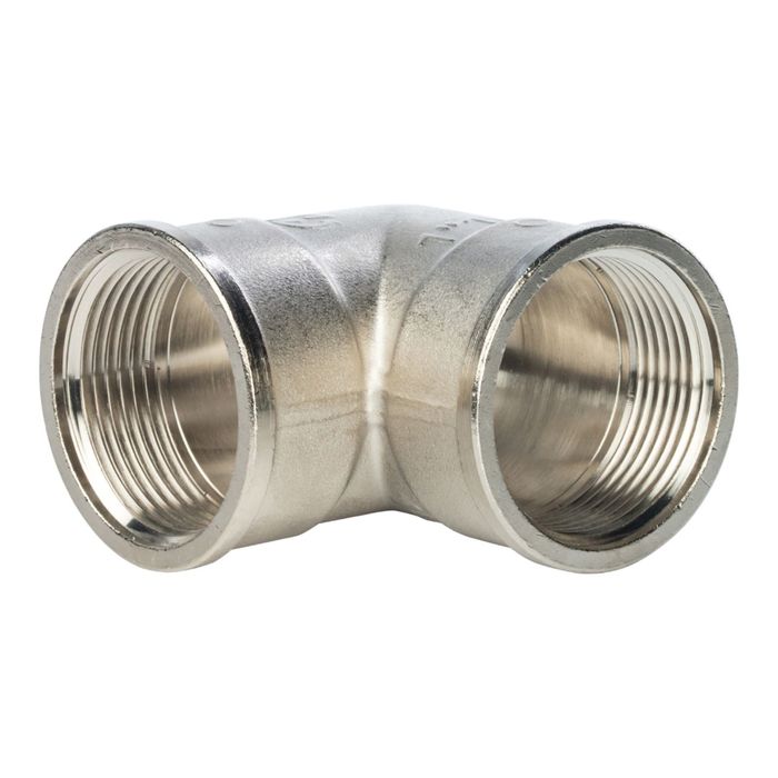 Угольник STOUT, никелированный, внутренняя/внутренняя резьба 1"1/4, SFT-0014-000114