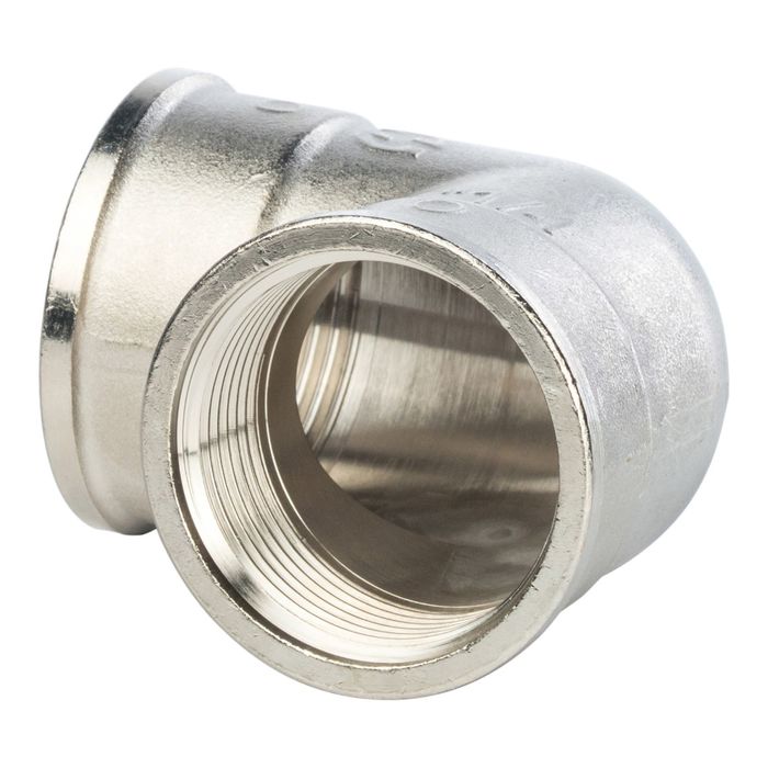 Угольник STOUT, никелированный, внутренняя/внутренняя резьба 1"1/4, SFT-0014-000114