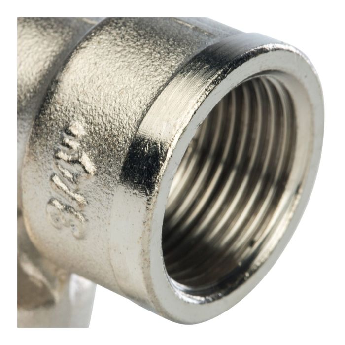 Угольник STOUT, никелированный, внутренняя/внутренняя резьба 1"-3/4, SFT-0014-000134