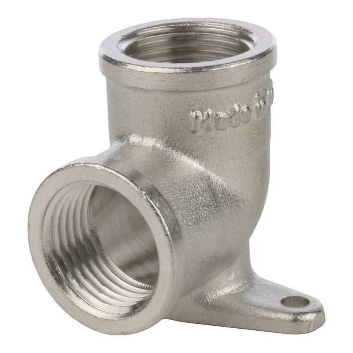 Угольник STOUT, с креплением ВР 1/2", никелированный, SFT-0039-000012