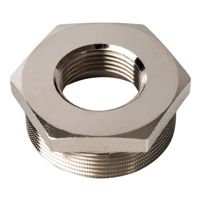 Футорка STOUT, никелированная, 2"х1", SFT-0029-000021