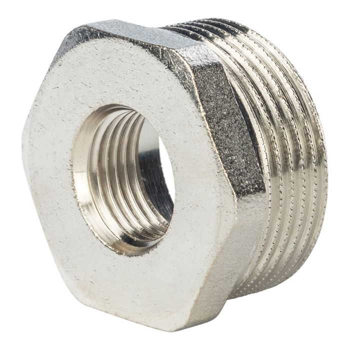 Футорка STOUT, никелированная, 2"х1/2", SFT-0029-000212