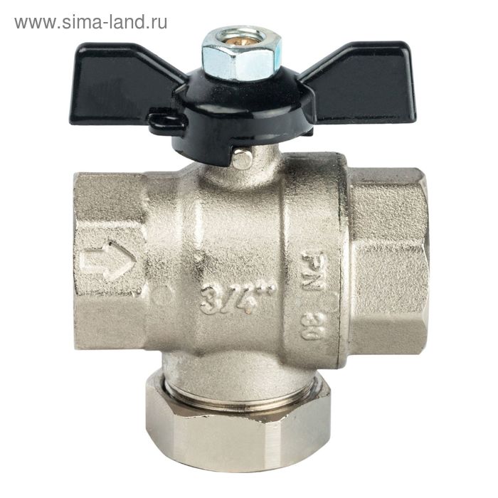 

Кран шаровой STOUT SVF 0002 000020, 3/4", с фильтром, бабочка