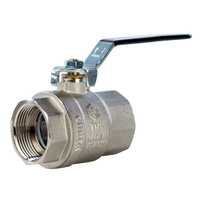 Кран шаровой STOUT, полнопроходной, ВР/ВР 1"1/4, ручка рычаг, SVB-0001-000032