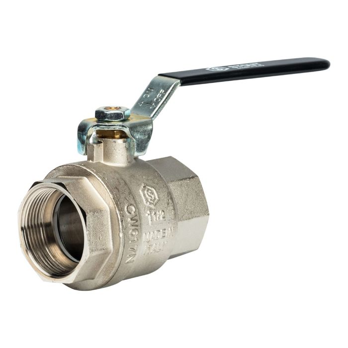 Кран шаровой STOUT, полнопроходной, ВР/ВР 1"1/2, ручка рычаг, SVB-0001-000040