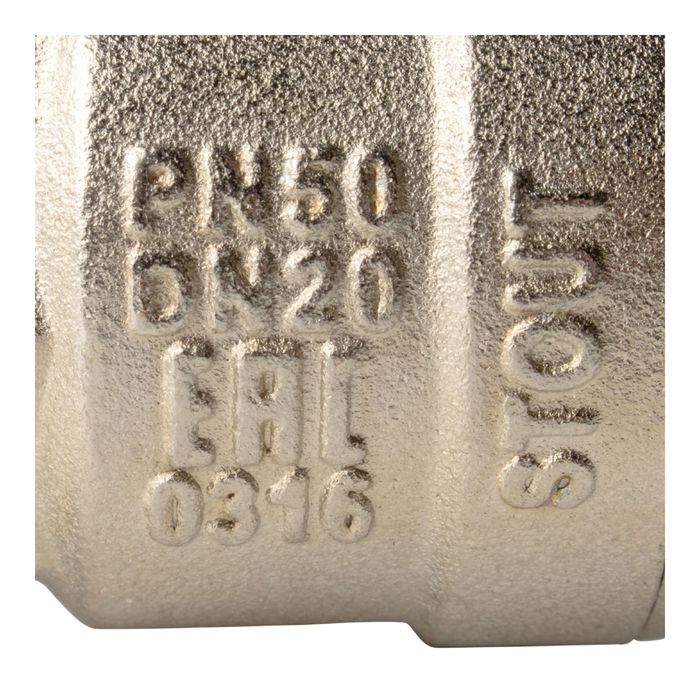 Кран шаровой STOUT, полнопроходной, ВР/ВР 3/4", ручка бабочка, SVB-0002-000020