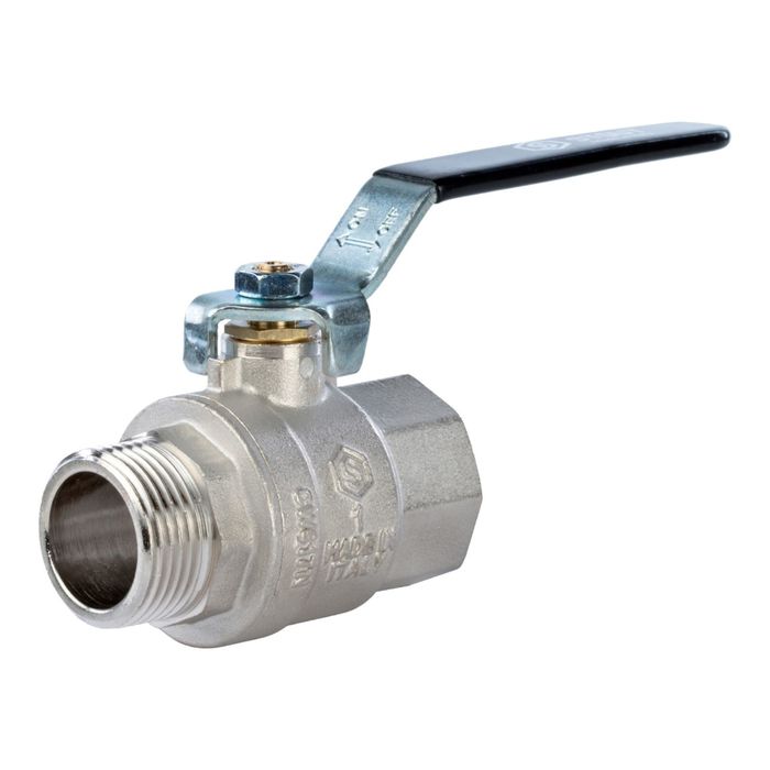 Кран шаровой STOUT, полнопроходной, ВР/НР 1", ручка рычаг, SVB-0003-000025