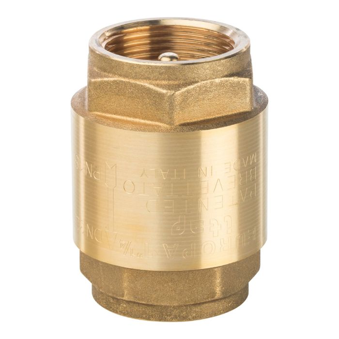 Обратный клапан STOUT, 1"1/4, пружинный, муфтовый, с металлическим седлом, SVC-0001-000032