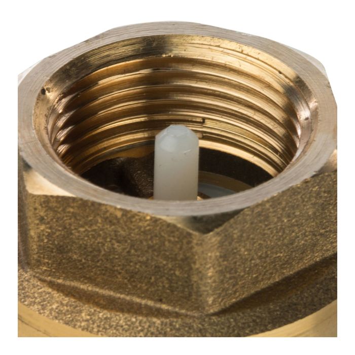 Обратный клапан STOUT, 3/4", пружинный, муфтовый, с металлическим седлом, SVC-0002-000020