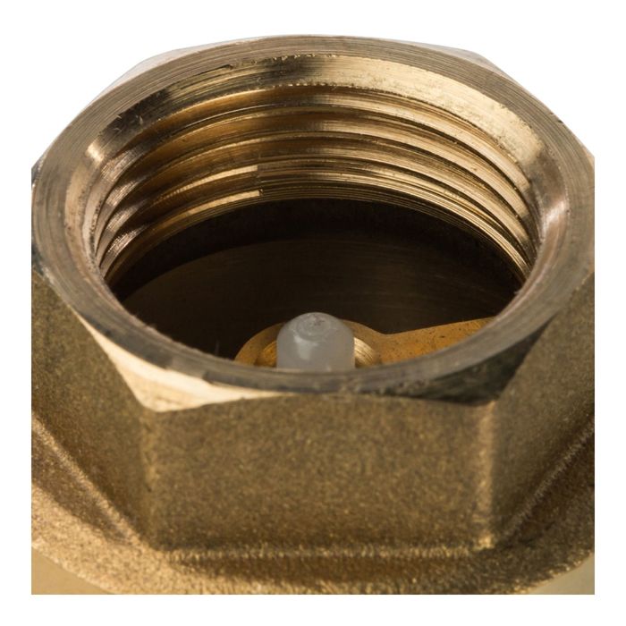 Обратный клапан STOUT, 3/4", пружинный, муфтовый, с металлическим седлом, SVC-0002-000020