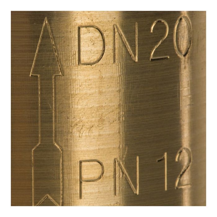 Обратный клапан STOUT, 3/4", пружинный, муфтовый, с металлическим седлом, SVC-0002-000020