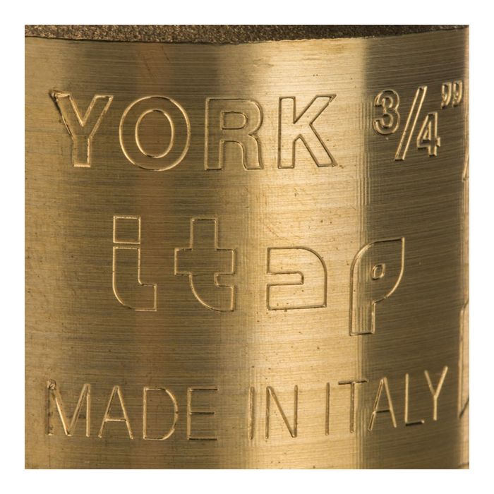 Обратный клапан STOUT, 3/4", пружинный, муфтовый, с металлическим седлом, SVC-0002-000020