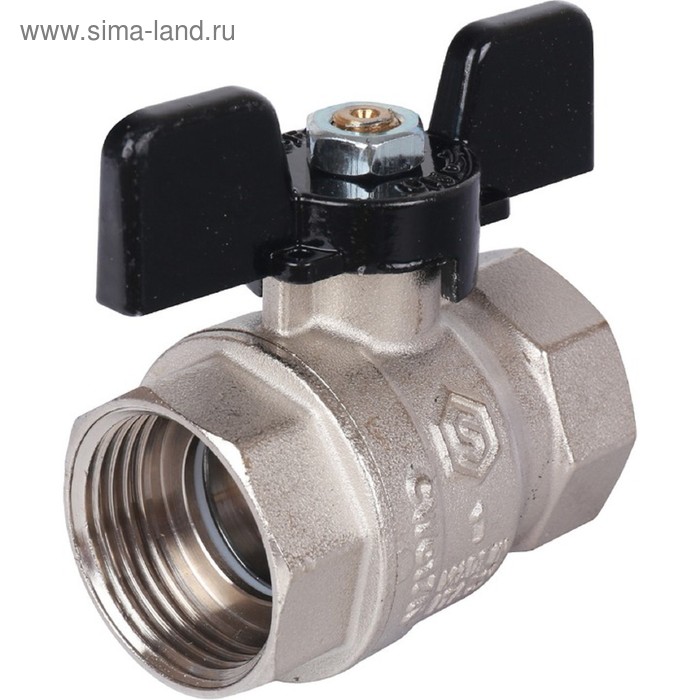 

Кран шаровой STOUT SVB-0012-000025, 1", ВР/ВР, стандартнопроходной, бабочка
