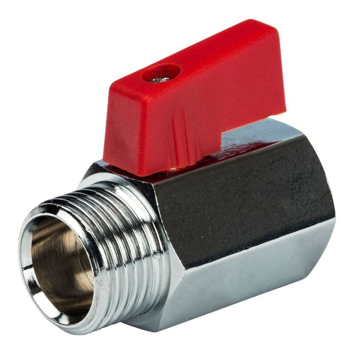 Кран шаровой мини STOUT, STOUT 1/2", муфта/резьба, SVB-0022-000015