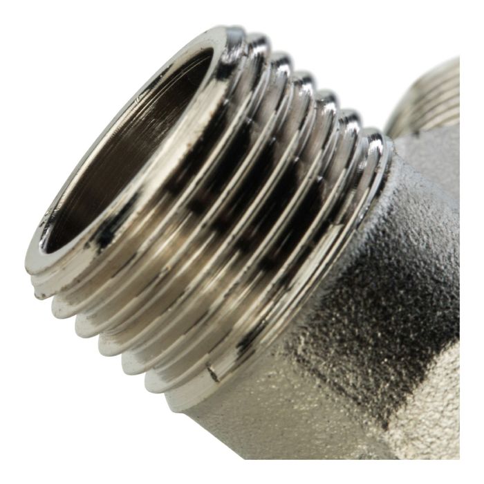 Кран шаровой STOUT, 1/2", угловой, для стиральных машин, SVB-0023-001515