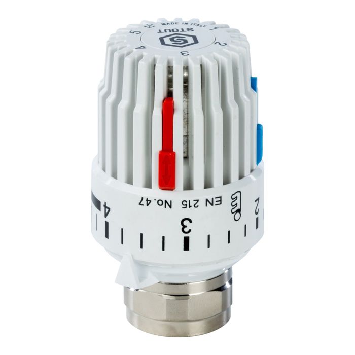 Термостатическая головка STOUT, газовая, M30х1,5, SHT 0001 003015