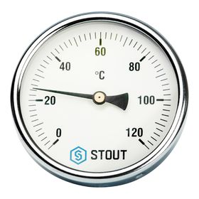 

Термометр STOUT SIM-0001-105015, биметаллический, погружная гильза 50 мм 1/2", корпус 100 мм