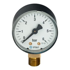 

Манометр STOUT SIM-0010-500608, радиальный, DN50, G1/4"
