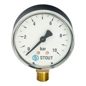 

Манометр STOUT SIM-0010-631008, радиальный, DN63, G1/4"