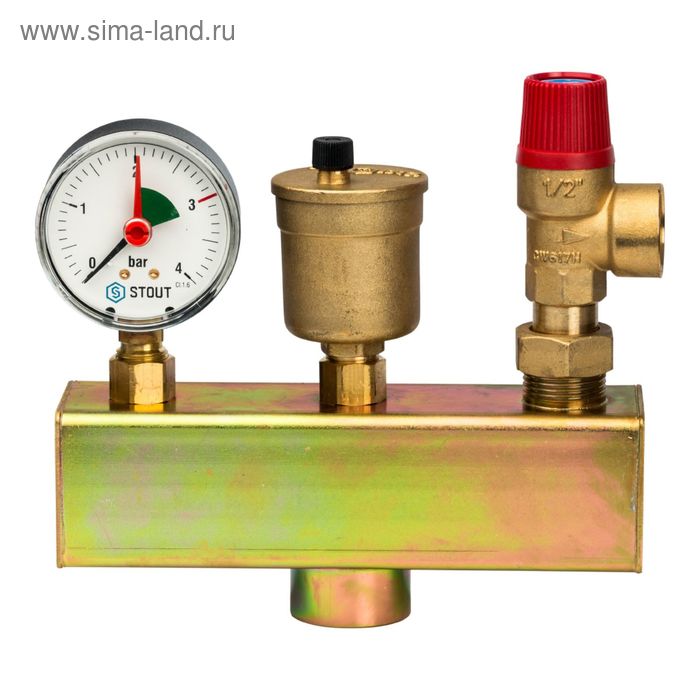 

Группа безопасности котла STOUT SVS-0004-015025,до 50 кВт, без теплоизоляции