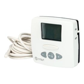 Термостат комнатный электронный STOUT STE-0002-000015, WFHT-LCD, с выносным датчиком от Сима-ленд