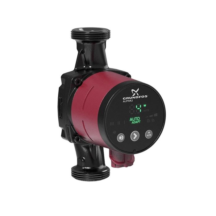 Насос циркуляционный Grundfos ALPHA2 32-40, 3 скорости, 3-18 Вт, 40 л/мин, напор 4м