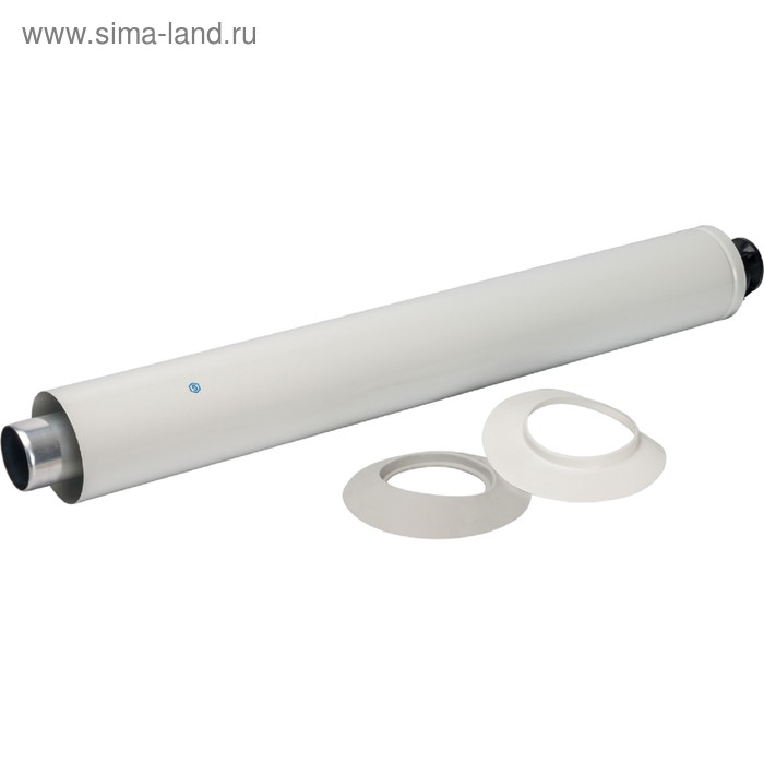 

Элемент дымохода STOUT SCA-6010-000830, конечный участок 830мм дымохода, DN 60/100