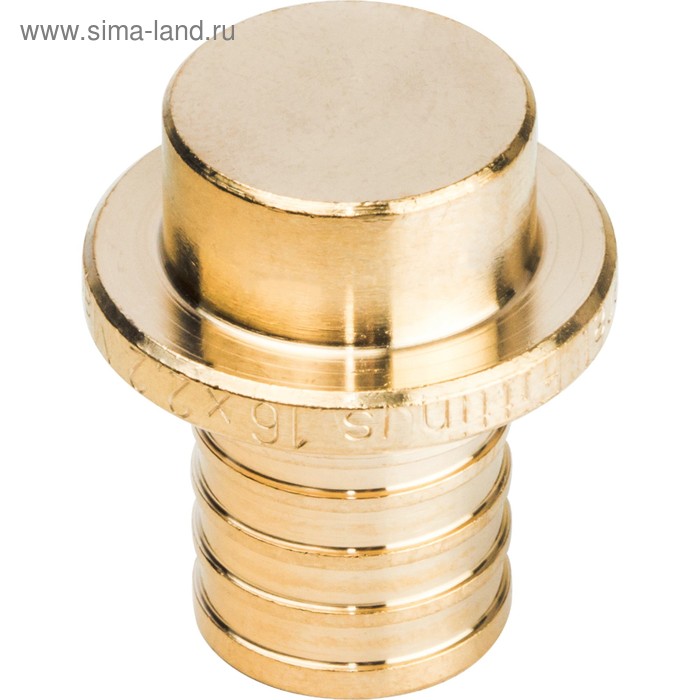 Заглушка аксиальная STOUT SFA-0030-000016, 16мм труба аксиальная stout sfa 0026 202516 для подключения радиатора т образная 20мм 16мм
