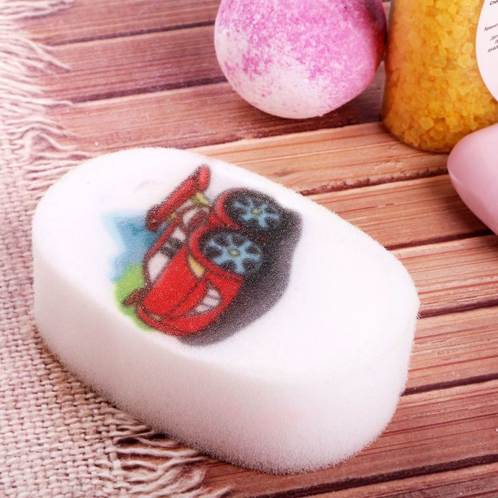 Губка для тела "Машинка"