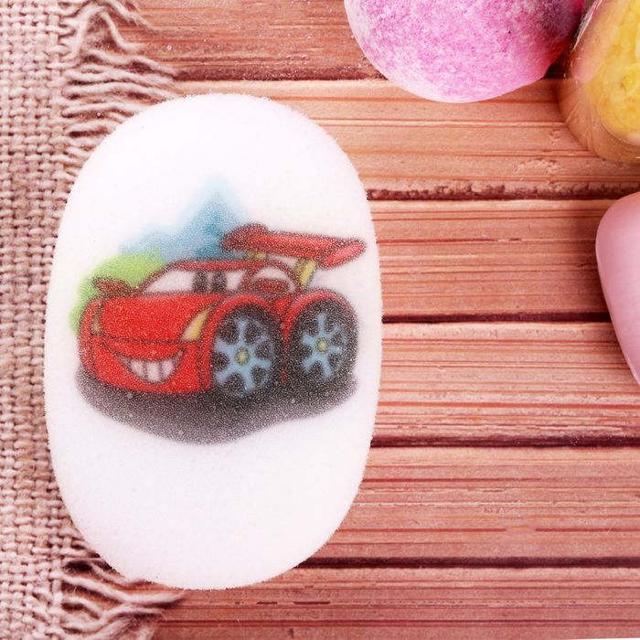 Губка для тела "Машинка"