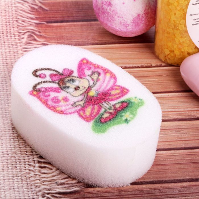 Губка для тела "Бабочка"