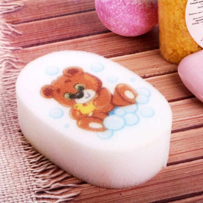 Губка для тела "Медвежонок"