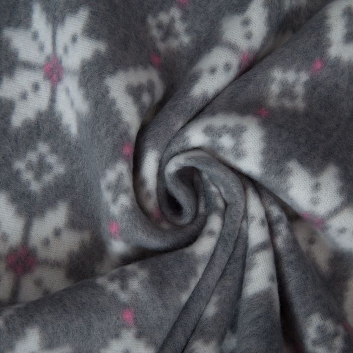 Плед IRIS, 130х150 см, цвет серый, поларфлис