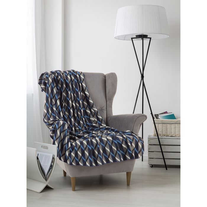 Плед IRIS (рис 206), 130х150 см, поларфлис 170 гр/м