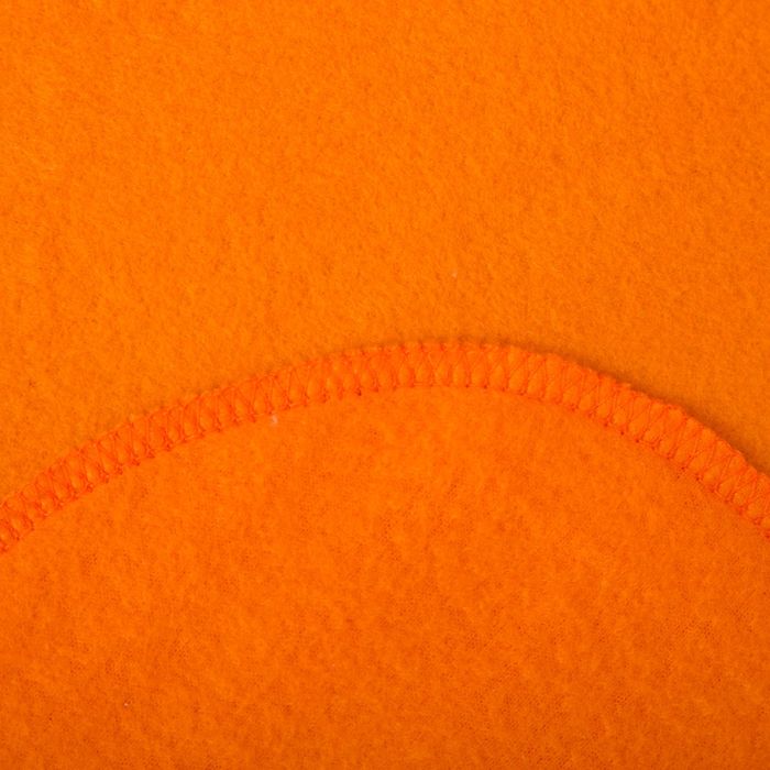 Плед IRIS, 130х150 см, цвет оранжевый, поларфлис