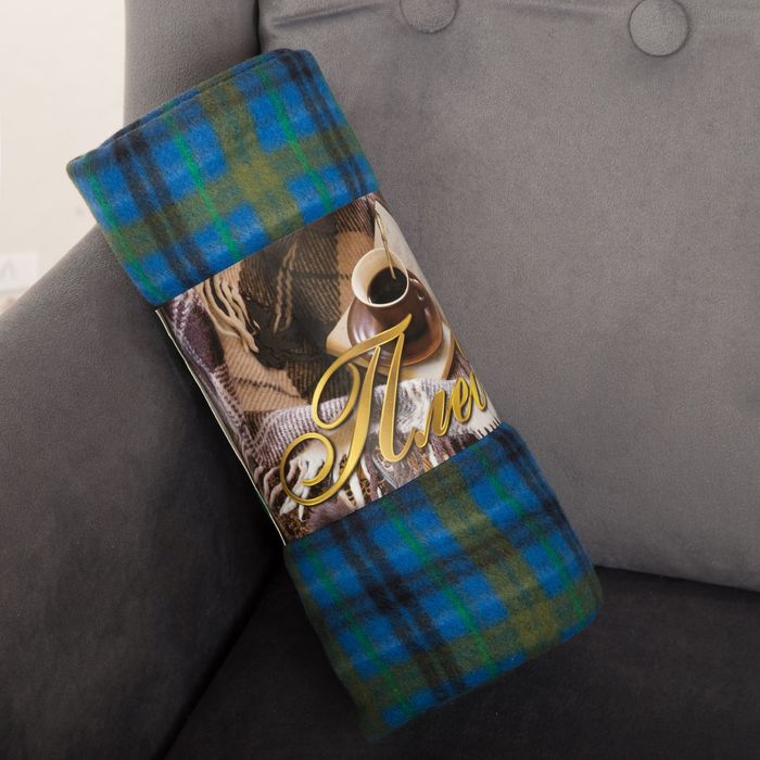 Плед IRIS (рис 204), 150х180 см, поларфлис 170 гр/м