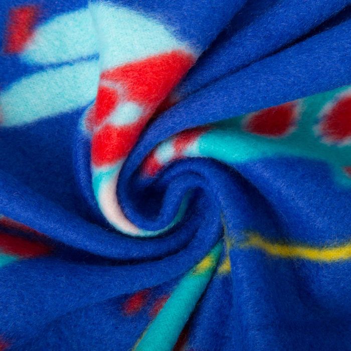 Плед IRIS, 150х180 см, цвет синий, поларфлис