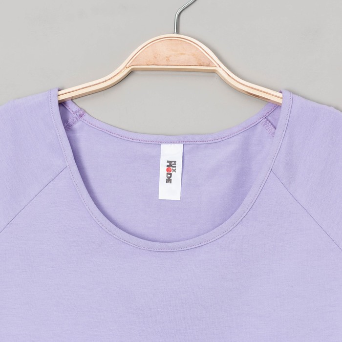 Футболка женская 1084 цвет сиреневый р-р 50