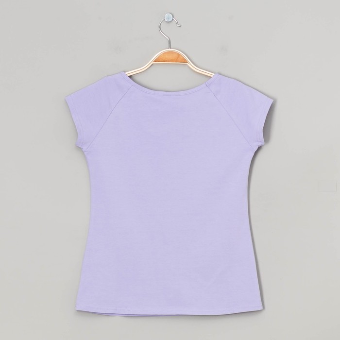 Футболка женская 1084 цвет сиреневый р-р 50