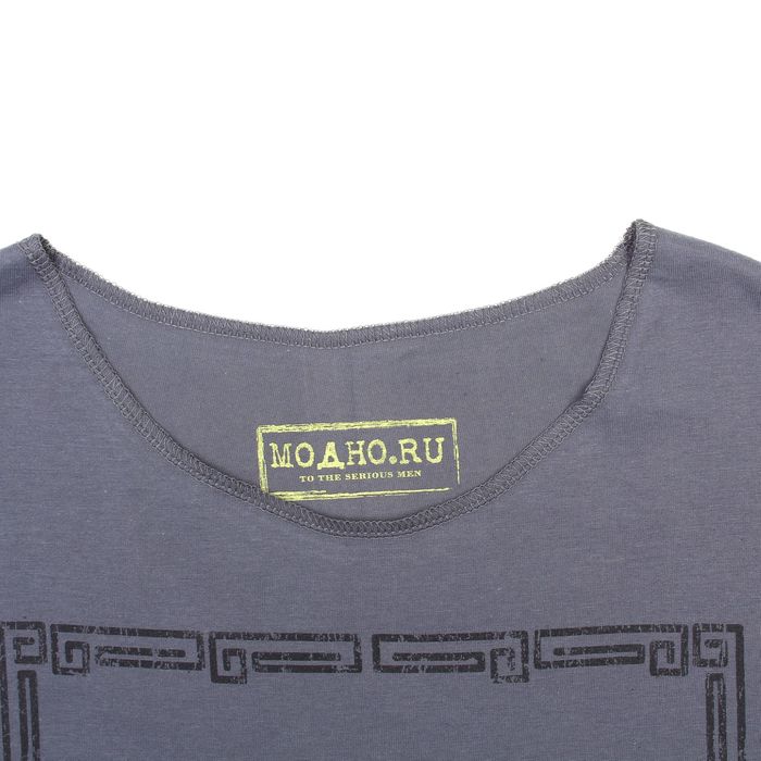 Майка мужская М-148/6-09 цвет серый, р-р 48