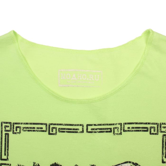 Майка мужская М-148/6-09 цвет салатовый, р-р 48
