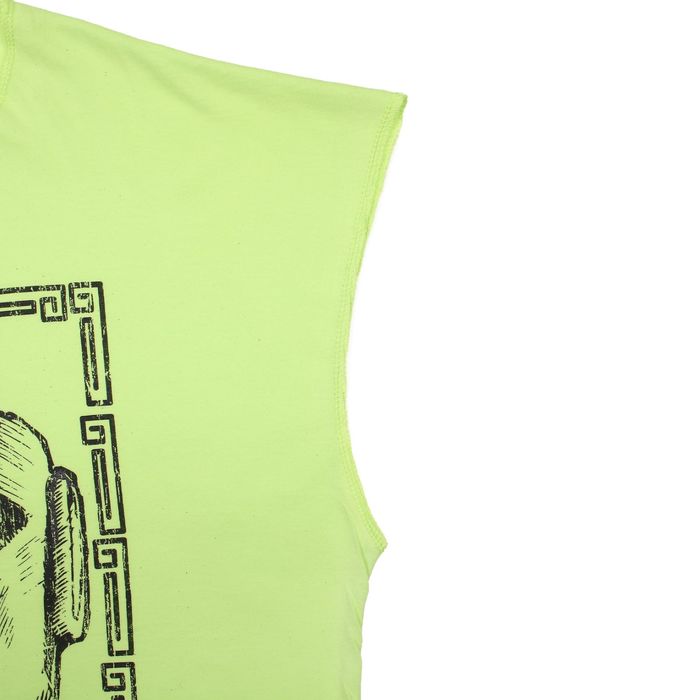 Майка мужская М-148/6-09 цвет салатовый, р-р 50