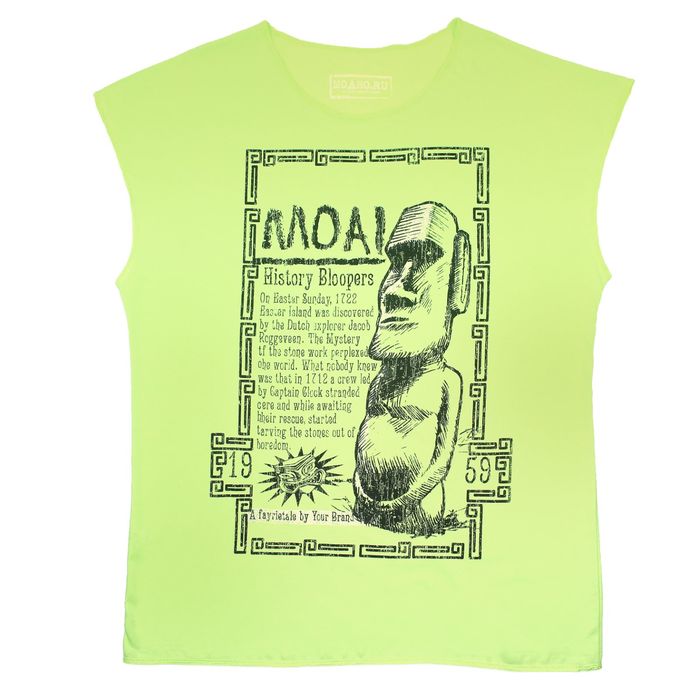 Майка мужская М-148/6-09 цвет салатовый, р-р 56